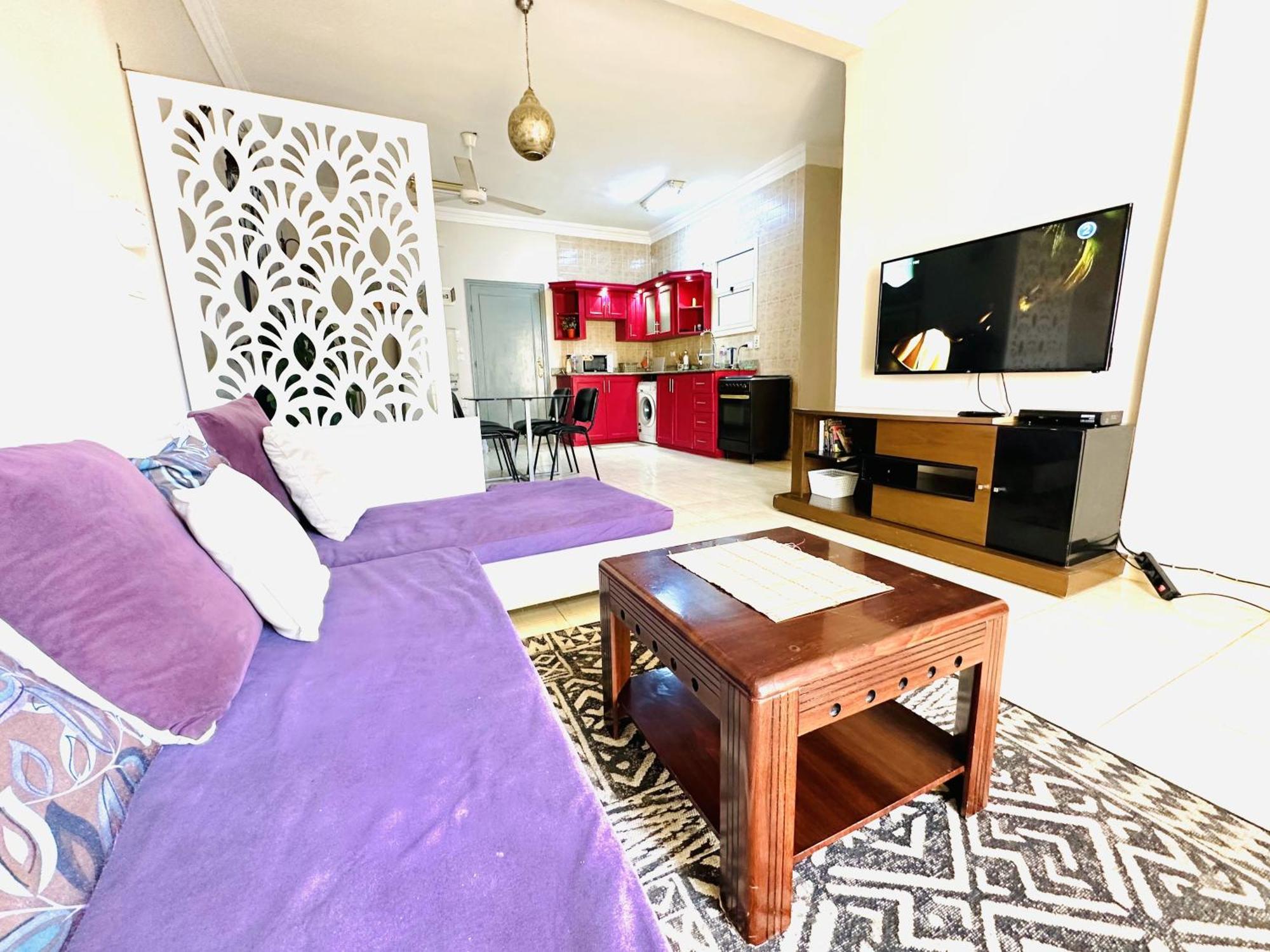 Zebra Apartments Hurghada Center מראה חיצוני תמונה