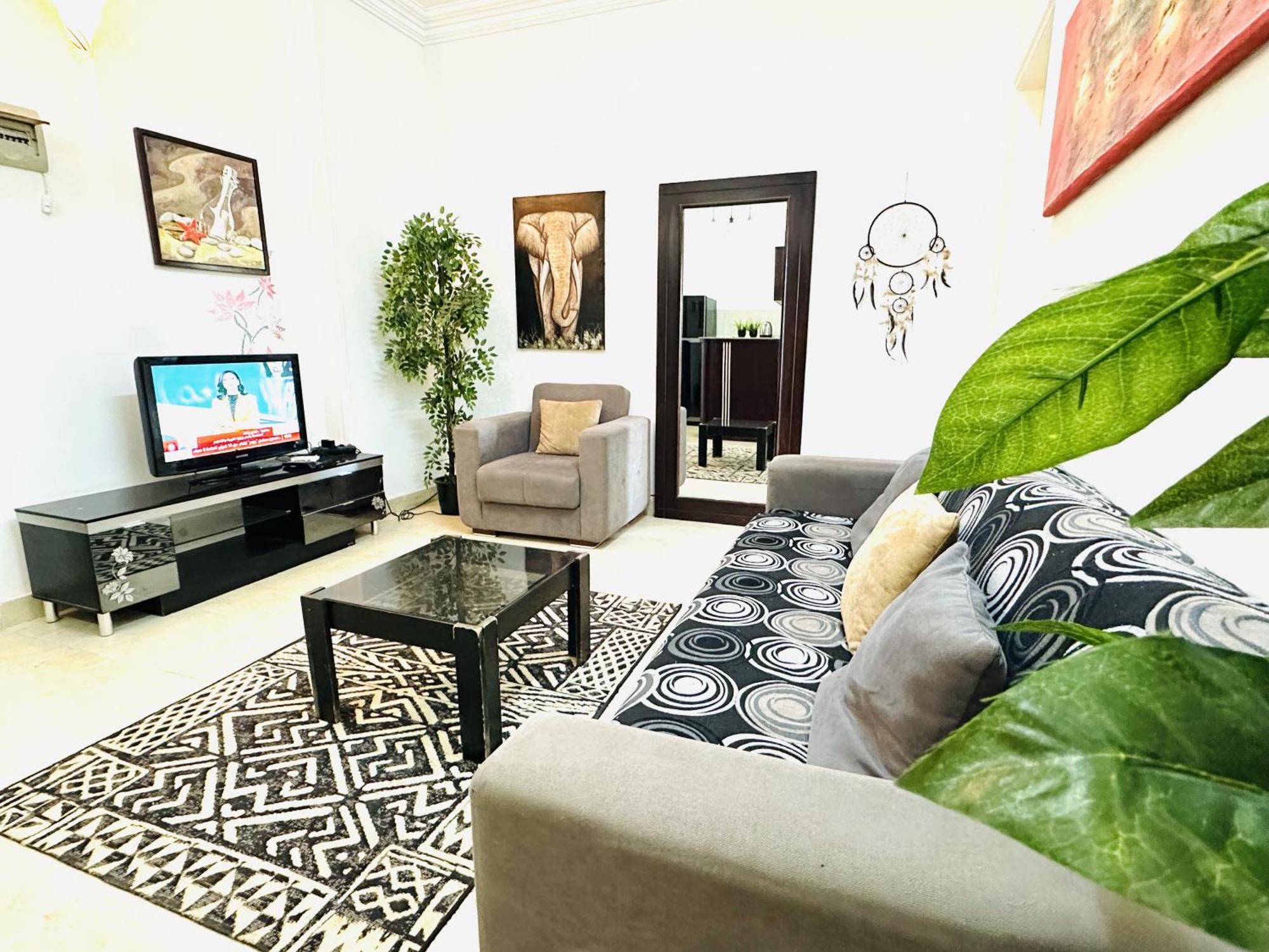 Zebra Apartments Hurghada Center מראה חיצוני תמונה