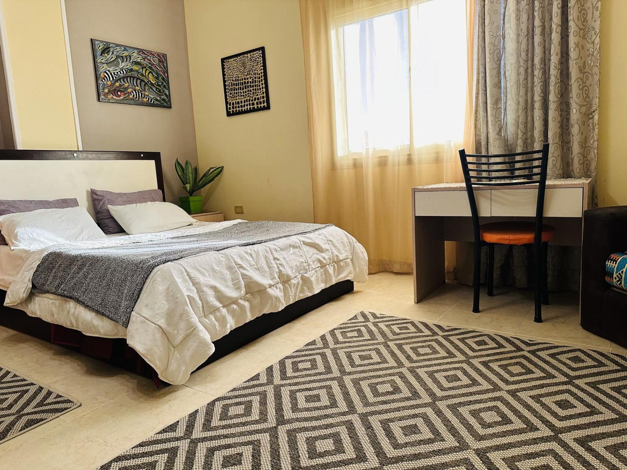 Zebra Apartments Hurghada Center מראה חיצוני תמונה
